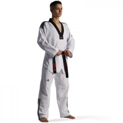 Uniforma Taekwondo adidas FIGHTER /// Stripes - ADITF02