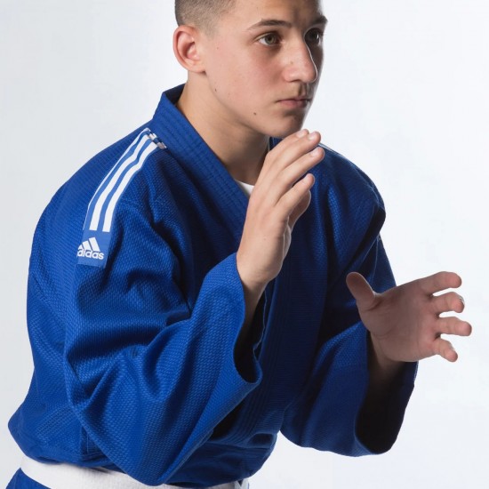 Judo Uniform adidas CLUB J350gr/m Albastru Judo Uniform adidas CLUB J350gr/m Albastru