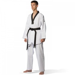 Uniforma Taekwondo Adidas ADI-START cu guler negru - adiTS01