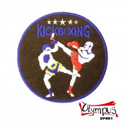 Ecuson brodat kickboxing 9cm