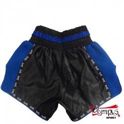 Sort Olympus THAI Satin Hybrid cu plasa in lateral