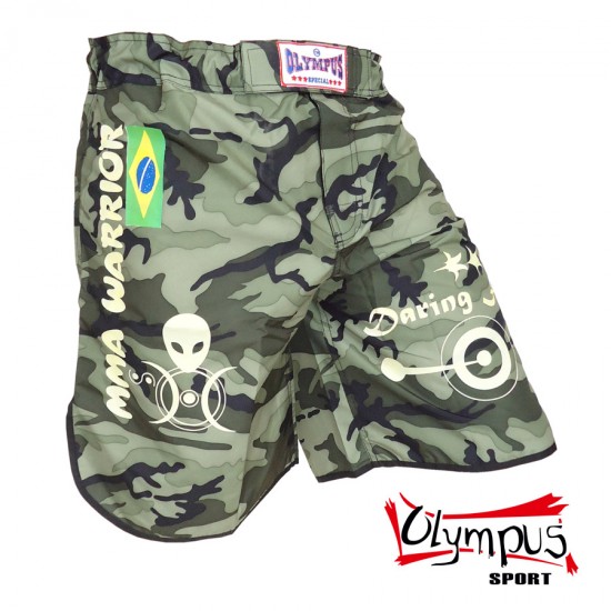 Sort MMA Warrior Camuflaj