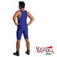 Costum de Wrestling Olympus Lycra Spandex cu dungi albe