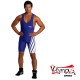 Costum de Wrestling Olympus Lycra Spandex cu dungi albe