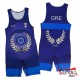 Costum Wrestling Olympus LAUREN Wreath HELLAS