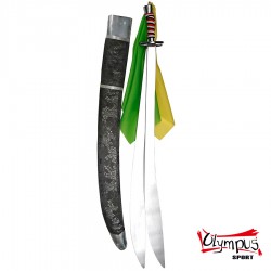 Sabie Wu-shu SHUANG DAO Teaca Neagra PVC