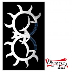 Cutite cu lame rotunde Wushu Fire Wind Wheel Feng Huolun Cutite cu lame rotunde Wushu Fire Wind Wheel Feng Huolun