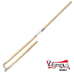 Baston din 3 sectiuni Wushu din lemn Baston din 3 sectiuni Wushu din lemn