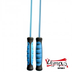 Coarda de sarit PVC albastru / 264cm negru Coarda de sarit PVC albastru / 264cm negru