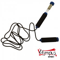 Coarda de sarit PVC cum manere de spuma si greutati detasabile 264cm Coarda de sarit PVC cum manere de spuma si greutati detasabile 264cm