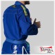 Uniforma Jiu-Jitsu Brazilian Olympus Albastra 550 gr Pearl - Pantaloni Extra fara logo