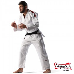 Uniforma Judo Olympus de Competitie 730gr/m Alb