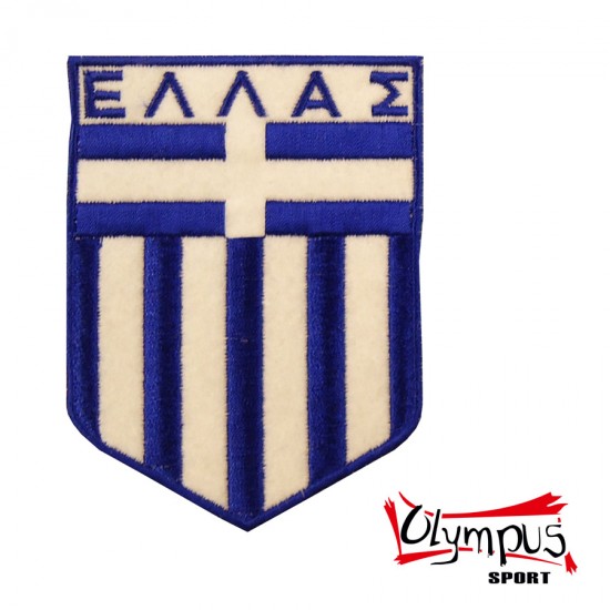 Ecuson Steag grecesc Oval mic 5cm x 7cm