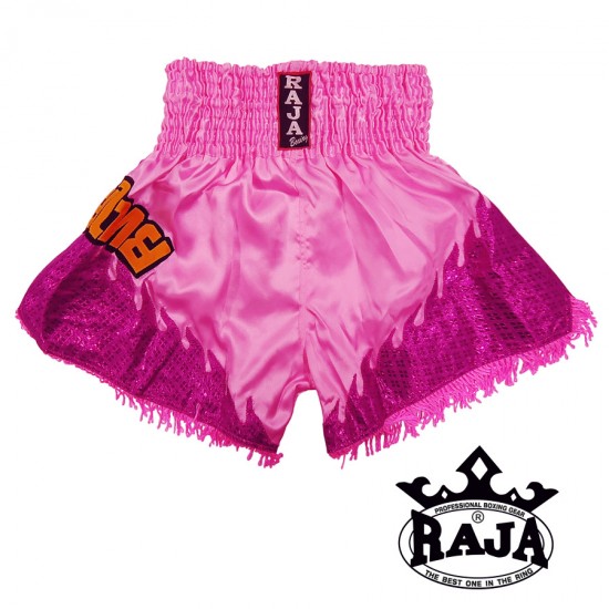 Sort Thaiboxing Raja girly Pink RTB-201