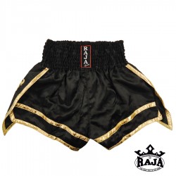 Sort Thaiboxing Raja WARRIOR negru/auriu RTB-303