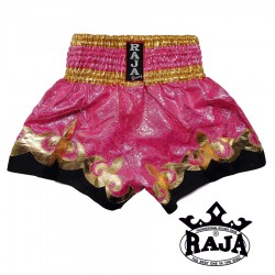 Sort Thaiboxing Raja HEARTS Pink RTB-258