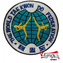 Ecuson brodat WTF LOGO VECHI Ecuson brodat WTF LOGO VECHI