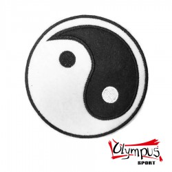 Ecuson brodat Yin Yang