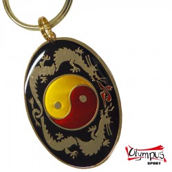 Breloc YIN YANG Kung-Fu Oval - H507 Breloc YIN YANG Kung-Fu Oval - H507