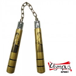 Chacu din lemn 20cm Bruce Lee Gold Chacu din lemn 20cm Bruce Lee Gold